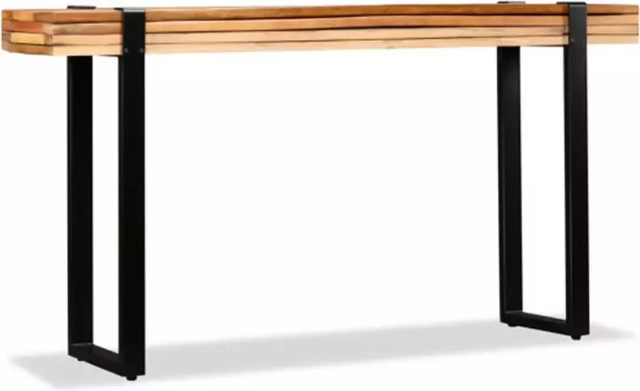 VidaXL -Wandtafel-verstelbaar-massief-gerecycled-hout - Foto 3