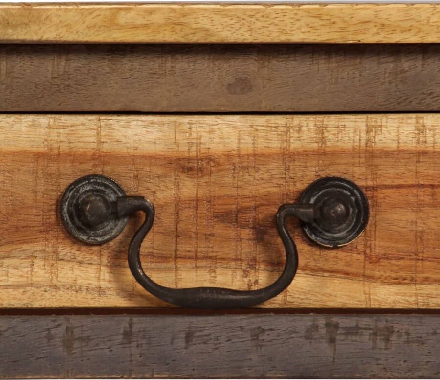 VidaXL -Wandtafel-vintage-stijl-118x30x80-cm-massief-hout - Foto 2