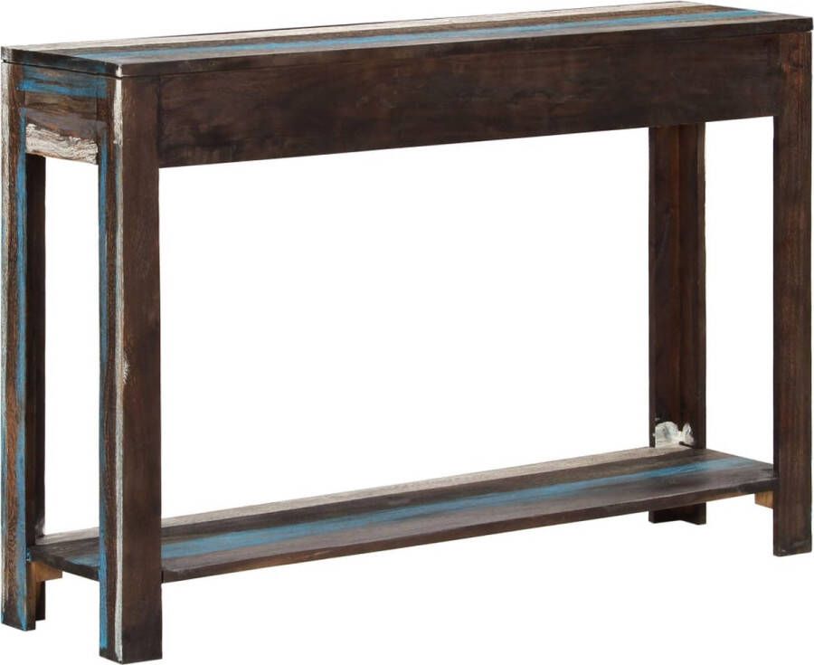 VidaXL -Wandtafel-vintage-stijl-118x30x80-cm-massief-hout - Foto 1
