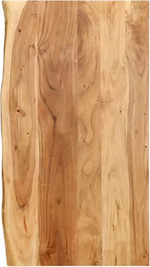 VidaXL Wastafelblad 100x52x2 5 cm massief acaciahout - Foto 1