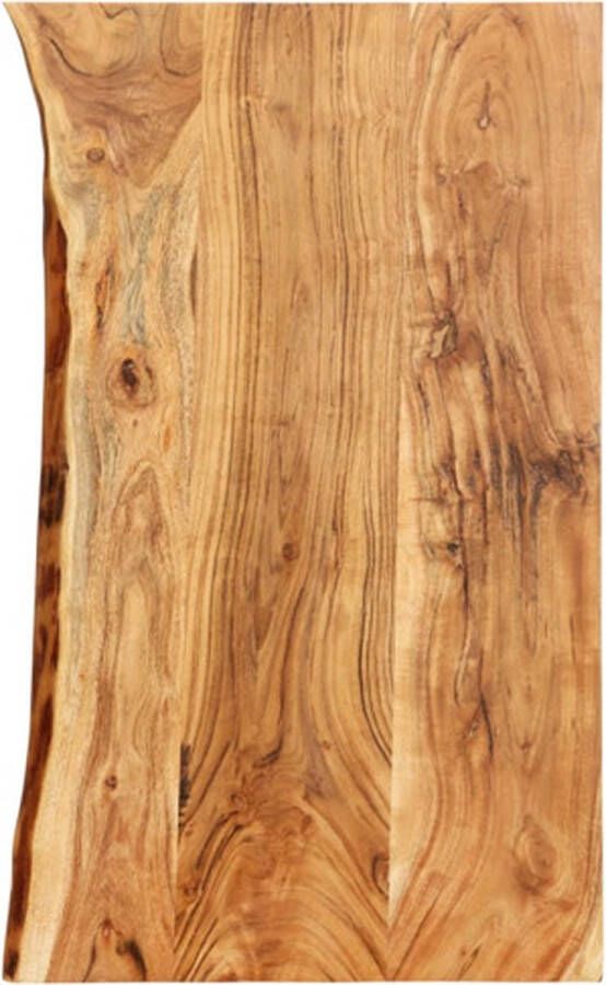VidaXL Wastafelblad 100x55x3.8 cm massief acaciahout