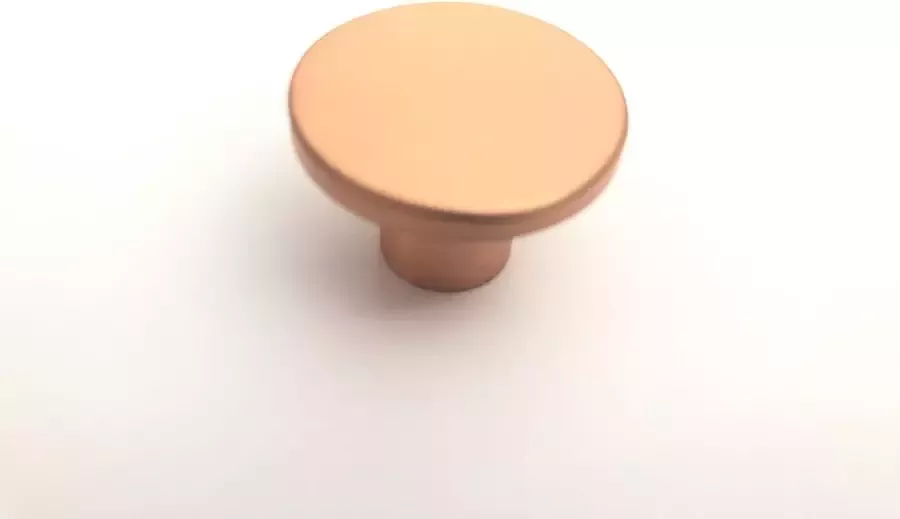 Viefe Knop BRONS KOPER Doorsnede Ø26 mm keukenknop kastknop meubelknop kastgreep incl. schroeven H016