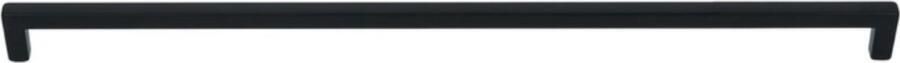 Viefe Smalle greep 500 mm mat zwart 492 boormaat Keukengreep Meubelgreep Kastgreep vierkant 9x9 mm Slanke greep incl. Schroeven H047