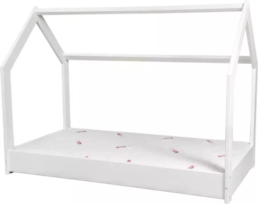 Viking Choice Bedhuisje 80x160 cm inclusief matras wit