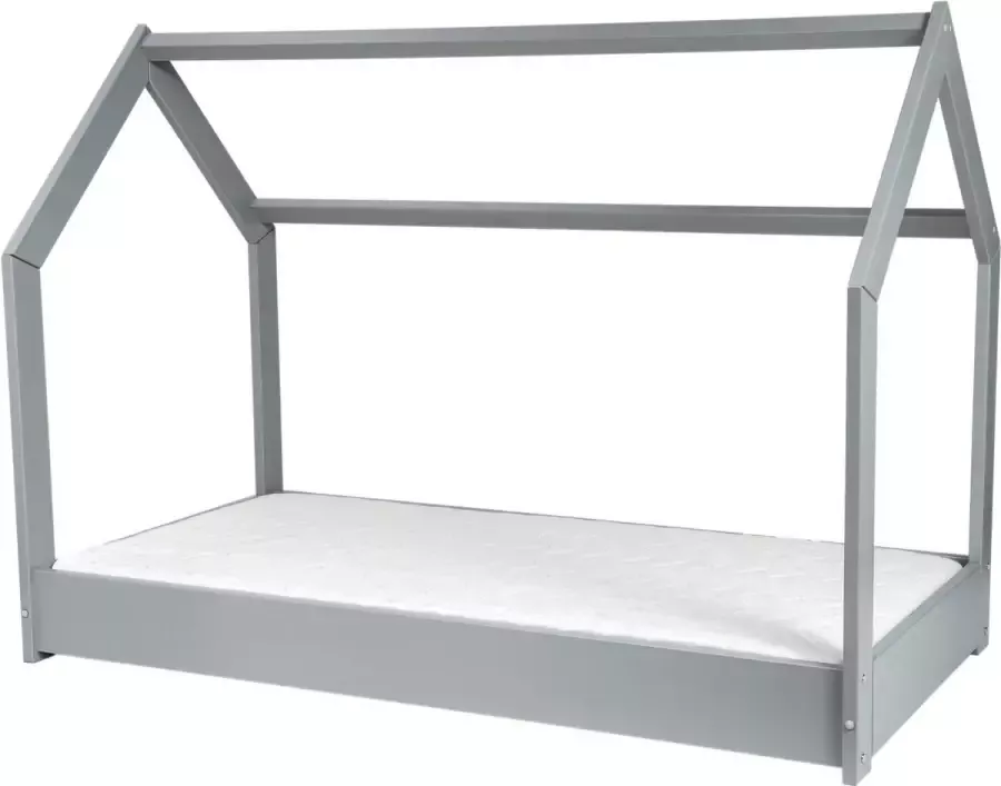Viking Choice Bedhuisje 80x160 cm met ECO matras grijs