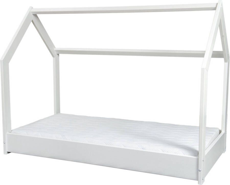 Viking Choice Bedhuisje 80x160 cm met premium matras wit