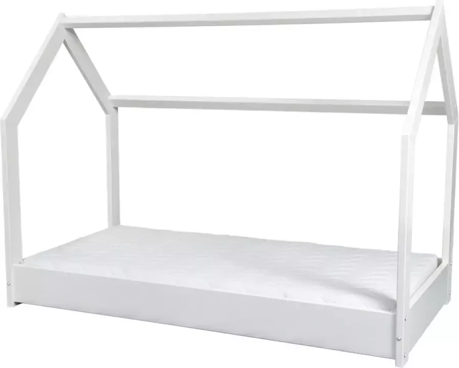 Viking Choice Bedhuisje 80x160 cm met premium matras wit