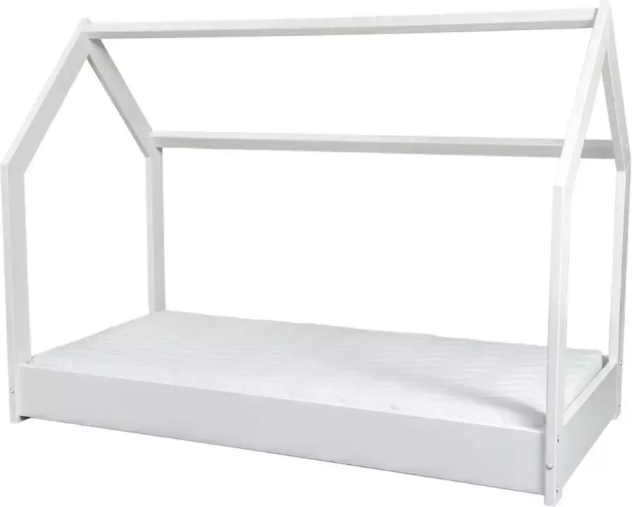 Viking Choice Bedhuisje 90x190 cm met ECO matras wit