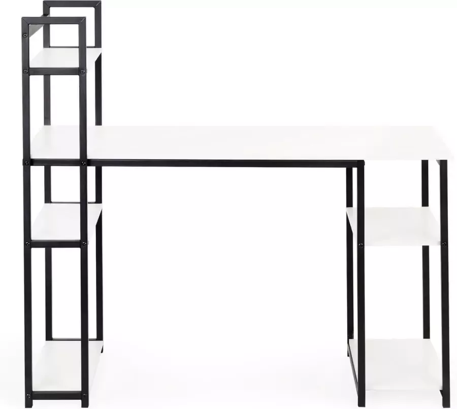 Viking Choice Bureau wit met opbergruimte 120x54x110 5 cm metaal