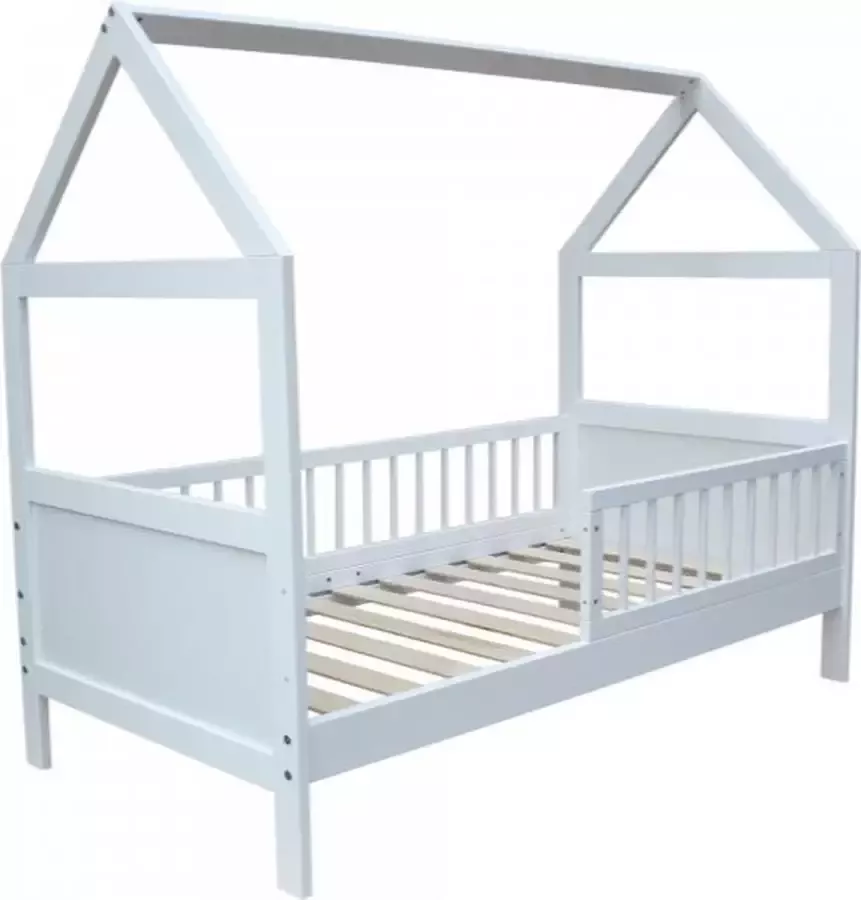 Viking Choice Kinder bed houten bed huisbed vurenhout 160 x 70cm