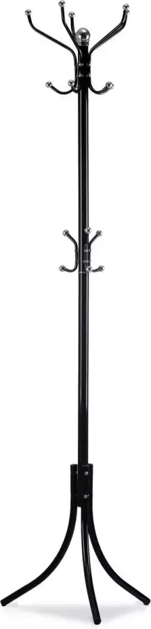 Viking Choice Kapstok staand zwart 185 cm metaal