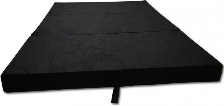 Viking Choice Logeermatras camping matras reismatras opvouwbaar matras 120 x 200 x 10 zwart