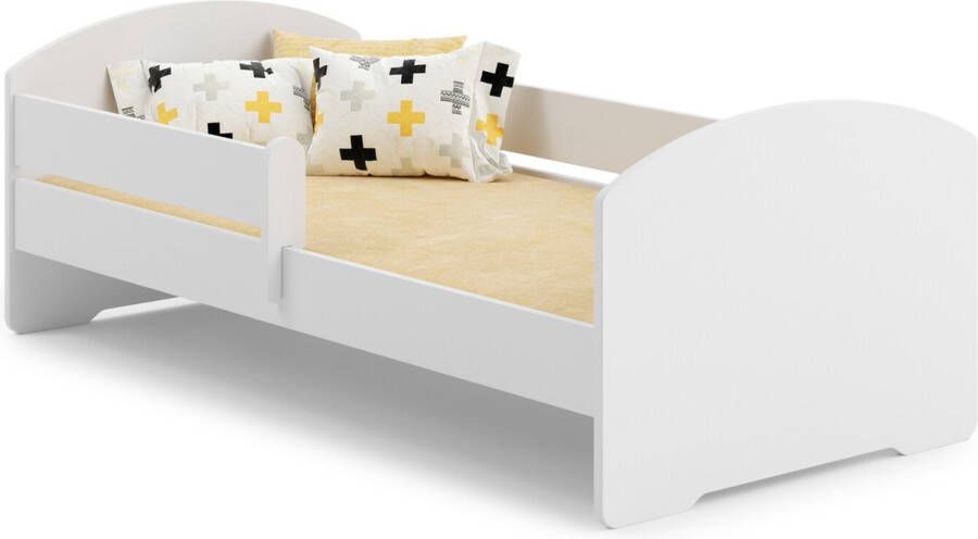 Kobi Kinderbed Luk 140x70 met railing matras en onderstel inbegrepen