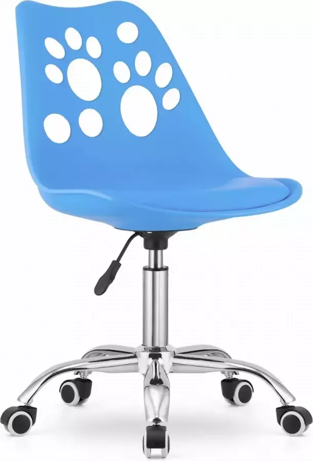 Viking Choice PRINT Bureaustoel kind in hoogte verstelbaar blauw