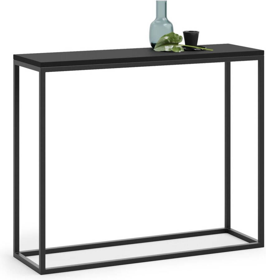 Viking Choice Sidetable 100x30x80 cm stalen frame zwart