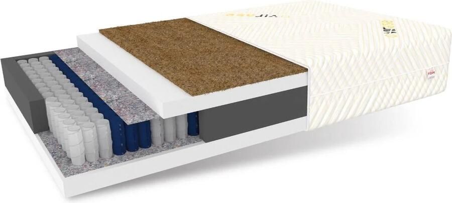 Viking Choice 7 Zone pocketvering matras 120x200 22 cm dik