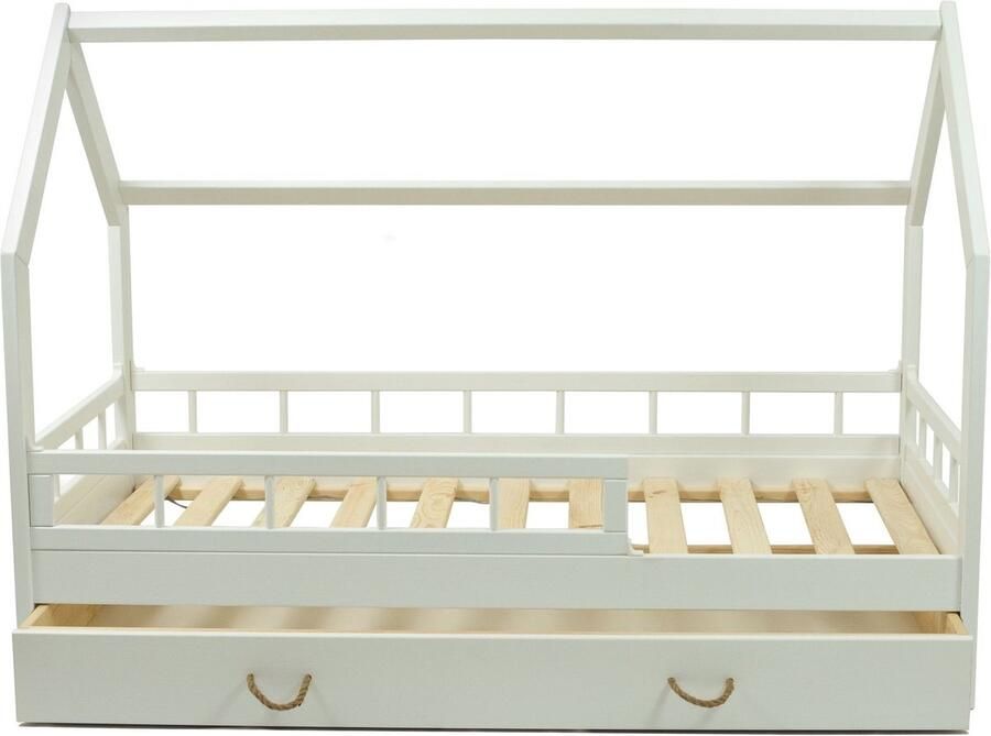 Viking Choice Huisbed 80x160 cm met bedlade wit