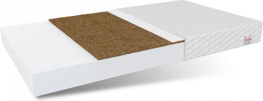 Viking Choice Kinder matras schuim matras 80x180cm met kokoslaag
