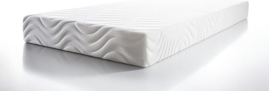 Viking Choice Matras 90x200 cm 7 cm dik Wit koudschuim T30 150 Comfortabel en ondersteunend