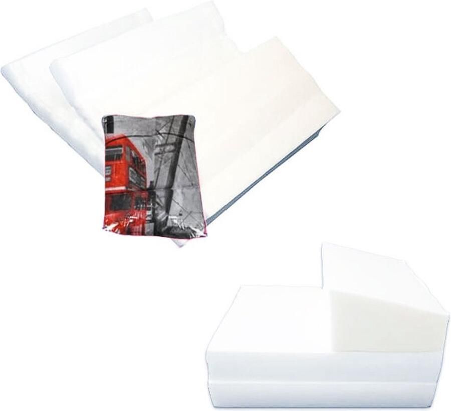 Viking Choice Luxe logeermatras Londen Opvouwbaar camping matras 200x70x15 cm Met kussens Huisstofmijtwerend