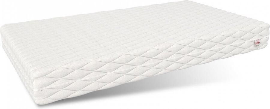 Viking Choice Matras 200x90x10 cm Koudschuim H3 Wit Wasbare Tijkhoes & Anti-allergisch