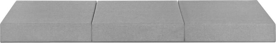 Viking Choice Opvouwbaar matras 195 x 65 x 10 cm foam grijs