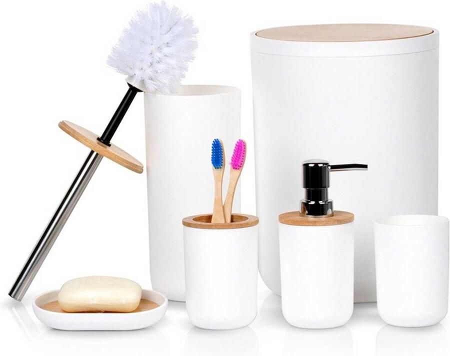 Vilde BADKAMERSET 6 ELEMENTEN 568054 wit