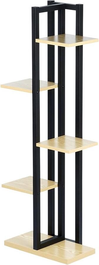 Vilde Plantenstandaard Metaal 5-Niveaus 116 5 cm Plantenrek voor Bloempotten