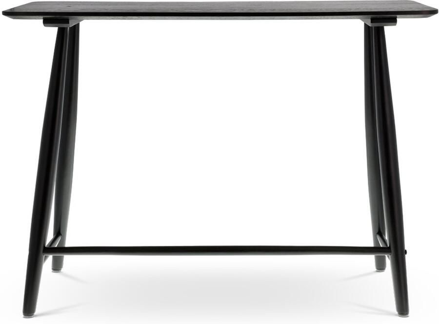 Villa Collection Bast houten bureau zwart 100 x 44 5 cm