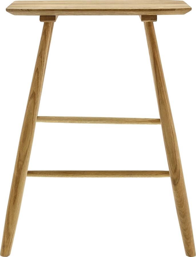 Villa Collection Bodo Hoge kruk 46 5 x 28 x 64 cm Natuur Geolied Eiken