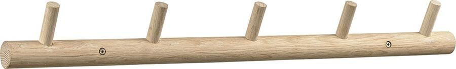 Villa Collection Ebern Kapstok 70 x 11 x 7 cm Wit gewassen