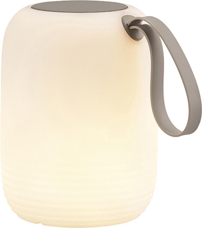 Villa Collection Hav LED Lamp met luidspreker Dia 12 5 x 15 5 cm Wit Sand