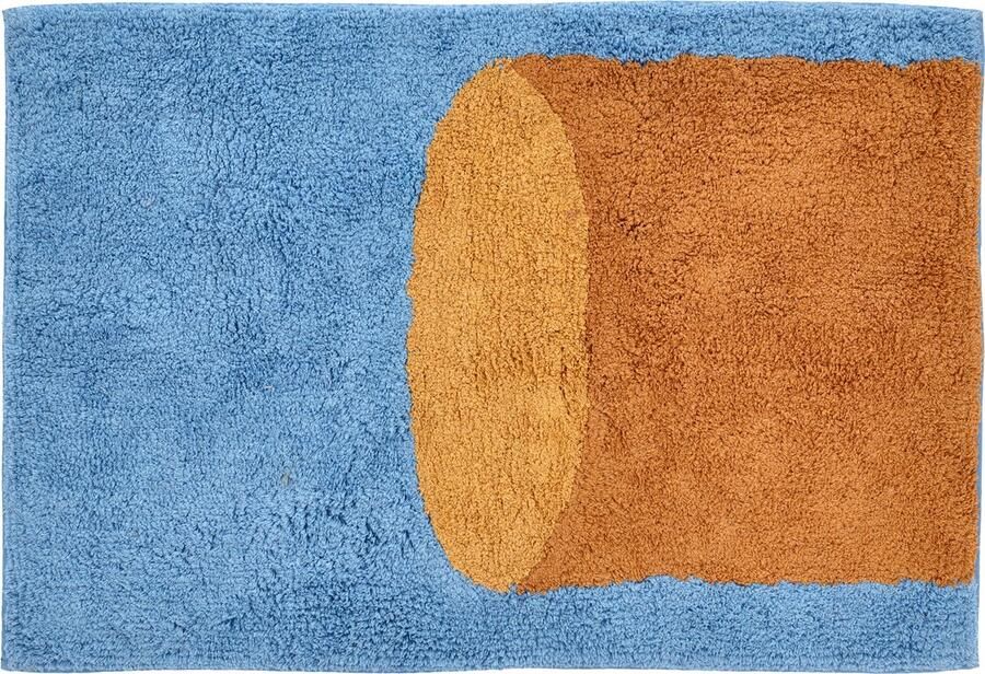 Villa Collection Styles Getuft tapijt 60 x 90 cm Blauw Amber