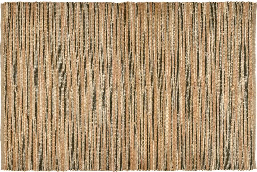 Villa Collection Vem Tapijt 120 x 180 cm Groen Natuur Roze