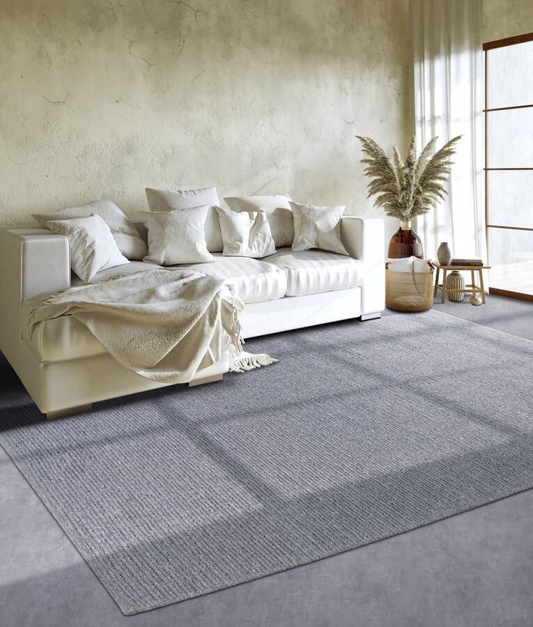 Villeroy & Boch Flycarpets Wol Vloerkleed Francois Zilver 160x230 cm