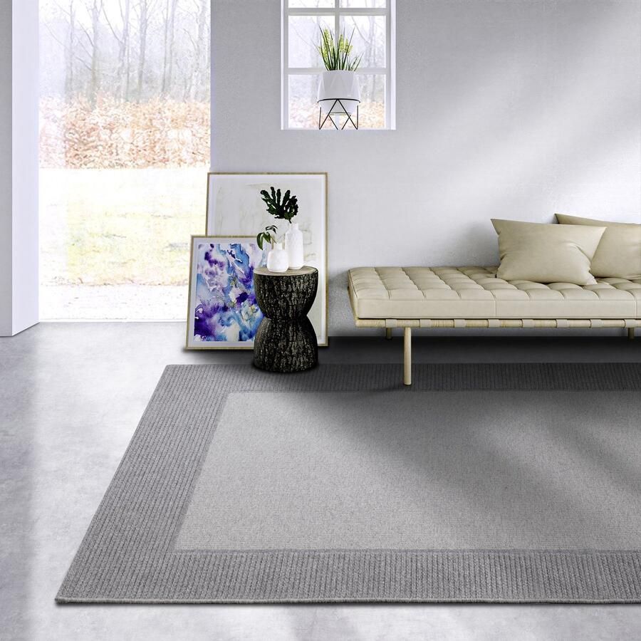 Villeroy & Boch Flycarpets Wol Vloerkleed Johann Nature Beige Grijs 160x230 cm