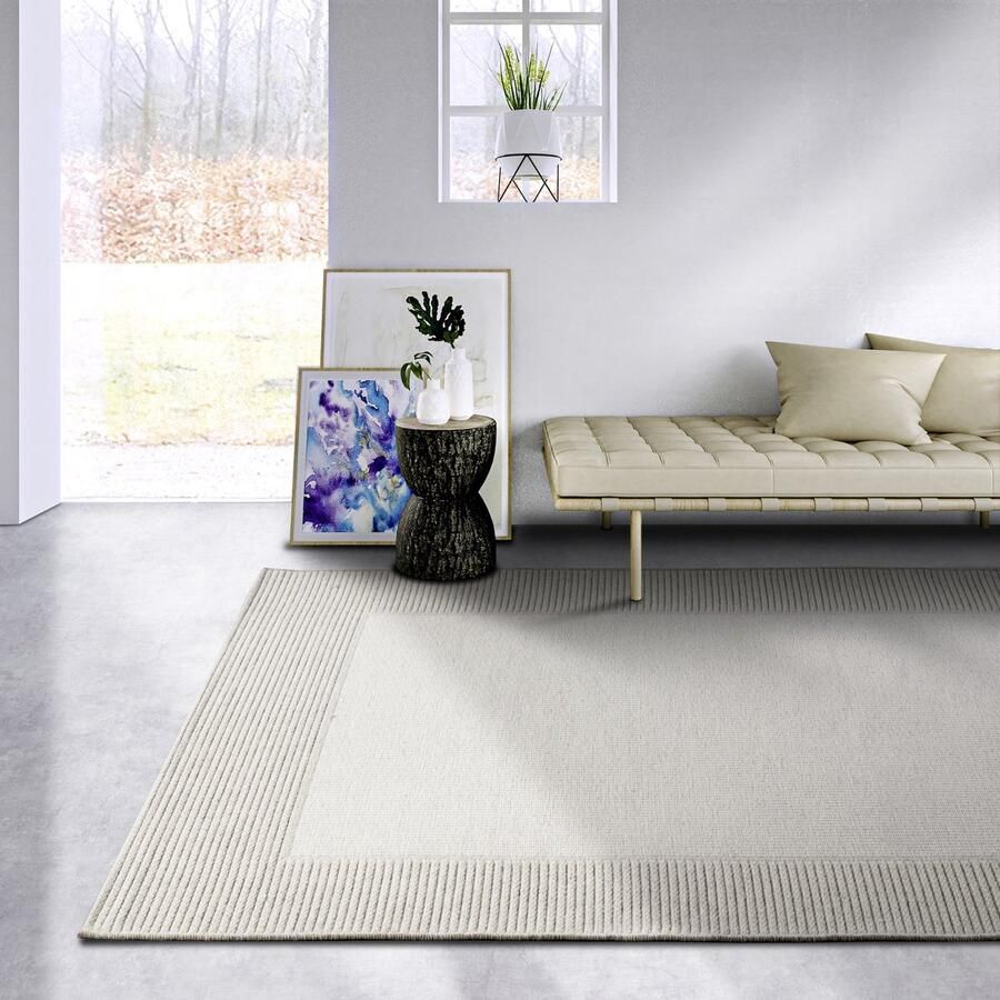 Villeroy & Boch Flycarpets Wol Vloerkleed Johann Nature Creme 160x230 cm