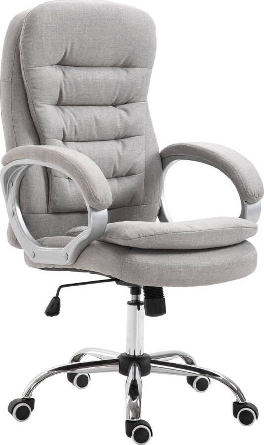 Vinsetto Kantoorstoel kantelfunctie ergonomisch 360° draaistoel in hoogte verstelbaar 2 kleuren