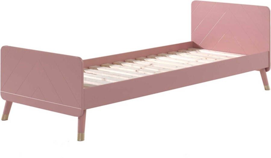 Vipack Bed Billy 90 x 200 cm roze - Foto 1