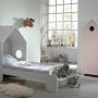 Vipack Bed Casami met 1-deurs kast 90 x 140 cm wit roze - Thumbnail 1