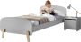 Vipack Bed Kiddy inclusief nachtkast 90 x 200 cm grijs - Thumbnail 2