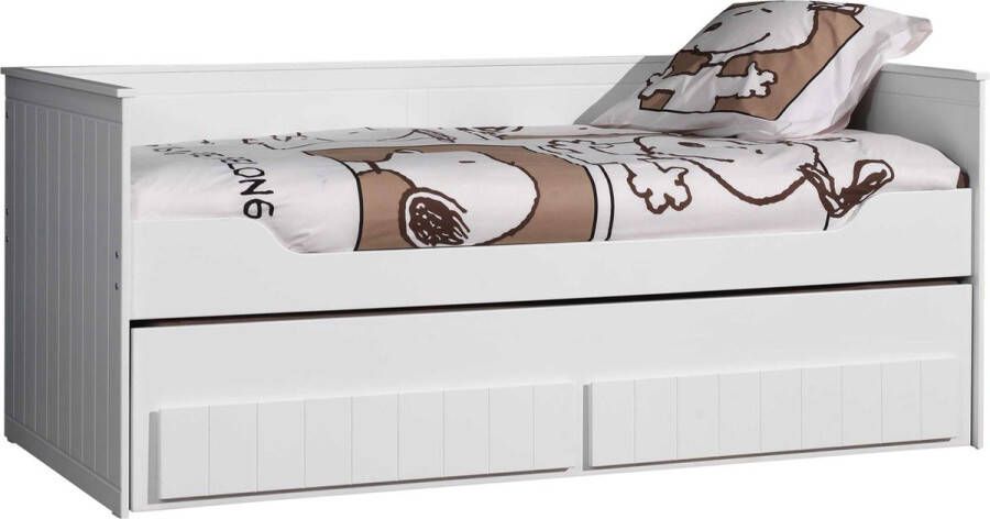 Vipack 1-persoonsledikant Functionele hoogslaper met 2 ligoppervlakken à 90x 200 cm 2 laden - Foto 2