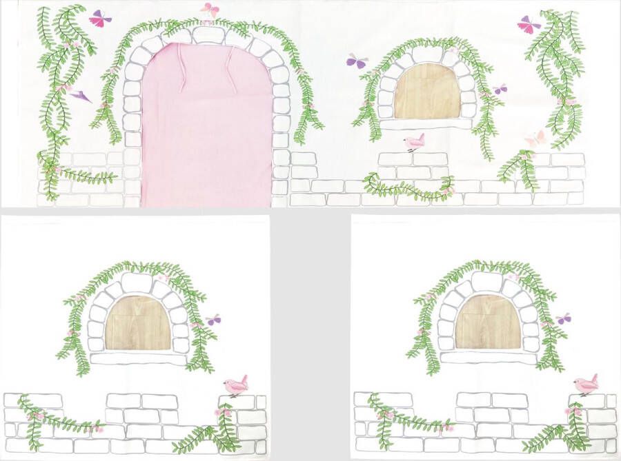 TEXTILES BIRDY SPEELGORDIJN VOOR HALFHOOGSLAPER PINO SCOTT