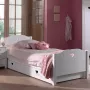 Vipack Bed Amori met slaaplade 90 x 200 cm wit - Thumbnail 2