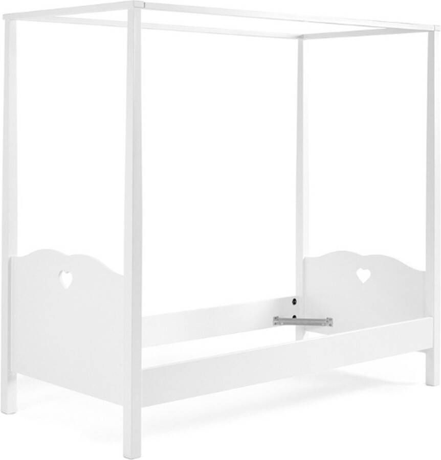 Vipack This Amori combination consists of a canopy bed a nightstand a 2-door wardrobe and bedding - Foto 2