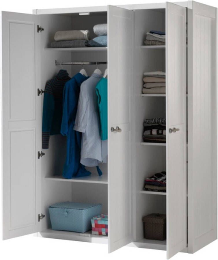 Vipack Kinderkamercombinatie Lewis 6-wit