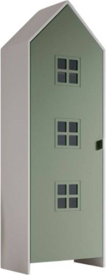 Vipack Kledingkast Casami Bruges 58x37x172 cm Groen - Foto 4