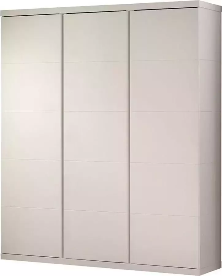 Vipack Kledingkast Ruime 3-deurs kledingkast in rechtlijnig design uitvoering wit - Foto 11