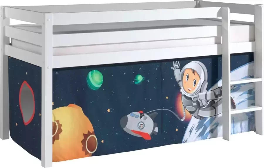 Vipack PINO HALFHOOGSLAPER WIT MET BEDTENT SPACE