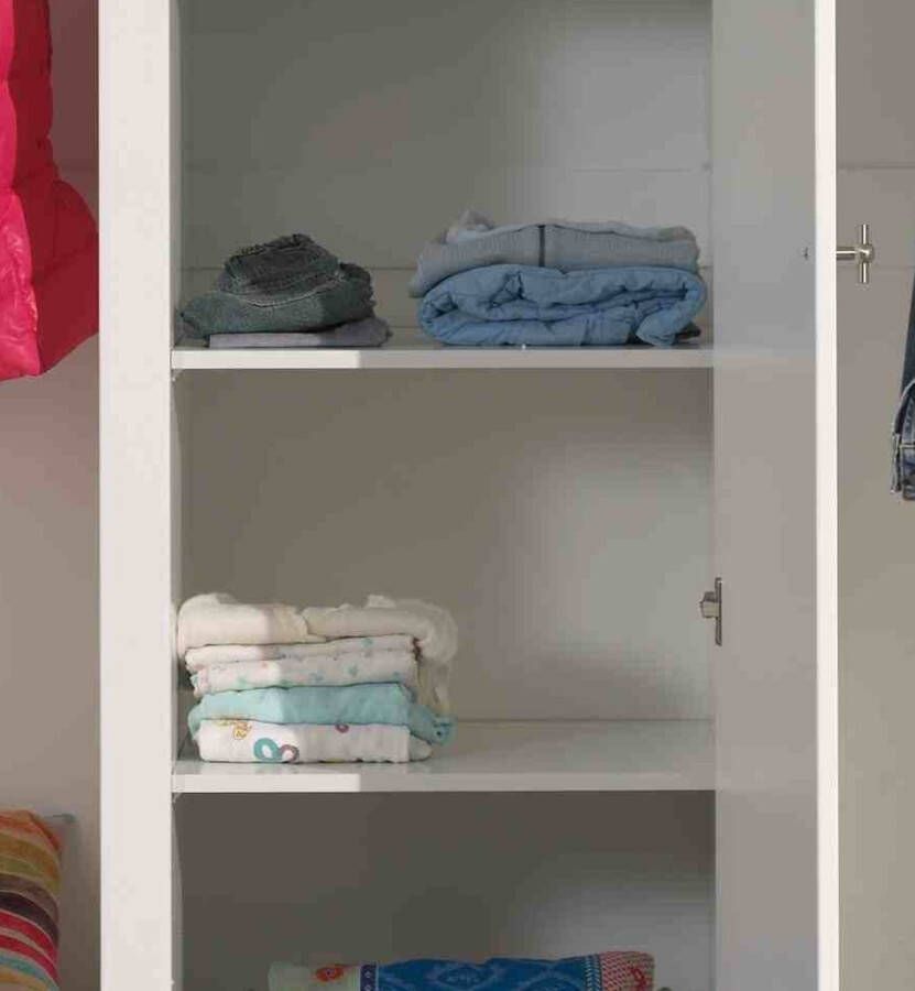 Vipack Robin Kledingkast Wit - Foto 2
